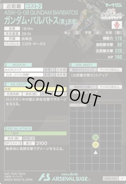 画像2: C ガンダム・バルバトス(第1形態) (2)