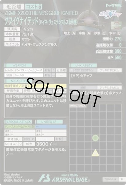 画像2: M グフイグナイテッド（ハイネ・ヴェステンフルス専用機） (2)