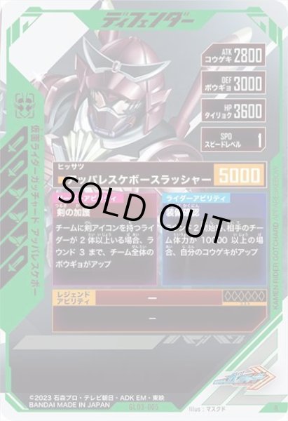 画像2: N 仮面ライダーガッチャード アッパレスケボー (2)