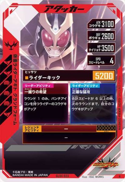 画像2: R 仮面ライダーアギト グランドフォーム (2)