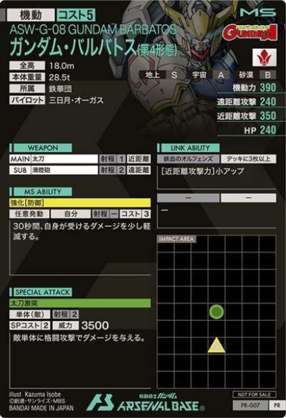 画像2: ガンダム・バルバトス(第4形態) (2)