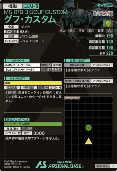 画像2: C グフ・カスタム (2)