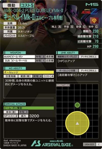 画像2: C キュベレイMk-II(エルピー・プル専用機) (2)