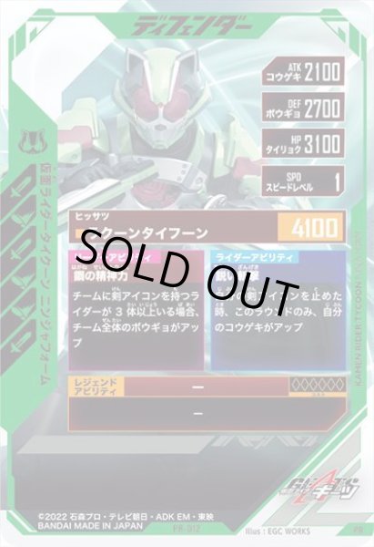 画像2: 仮面ライダータイクーン ニンジャフォーム (2)