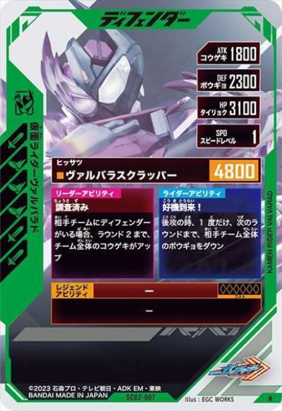 画像2: N 仮面ライダーヴァルバラド (2)