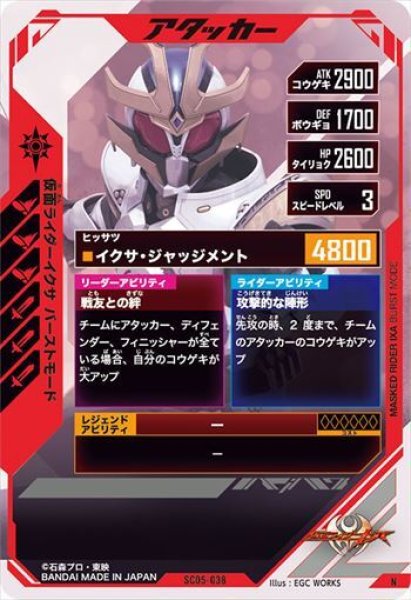 画像2: N 仮面ライダーイクサ バーストモード (2)