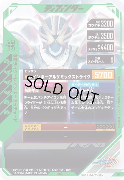 画像2: BR 仮面ライダーレインボーガッチャード (2)