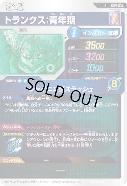 画像2: R トランクス:青年期 (2)