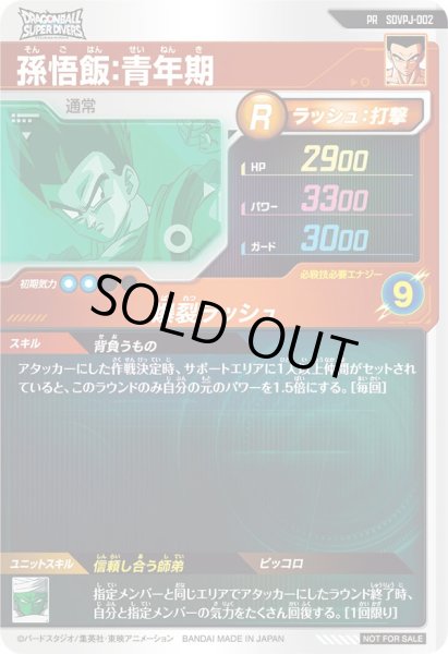 画像2: PR 孫悟飯:青年期 (2)