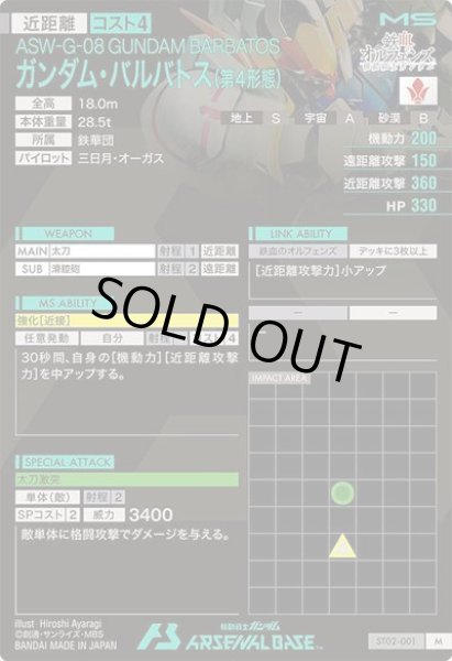 画像2: M 【パラレル】ガンダム・バルバトス(第4形態) (2)