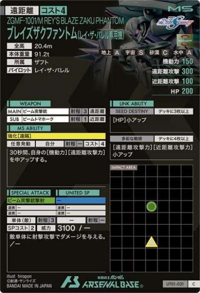 画像2: C ブレイズザクファントム(レイ・ザ・バレル専用機) (2)