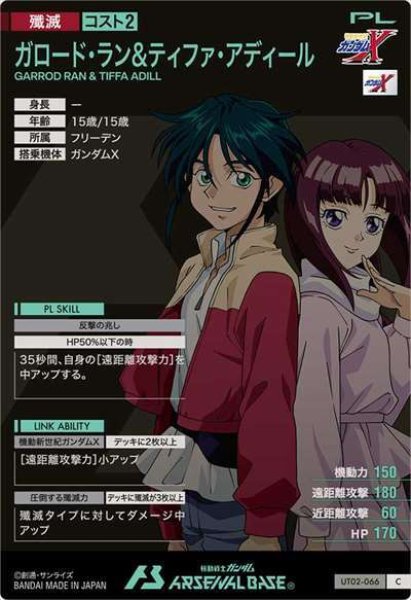 画像2: C ガロード・ラン&ティファ・アディール (2)