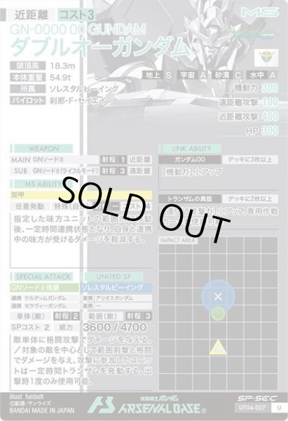 画像2: SP-SEC 【SPシークレット】ダブルオーガンダム (2)