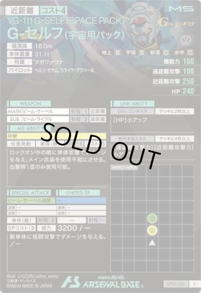 画像2: C G-セルフ(宇宙用パック) (2)