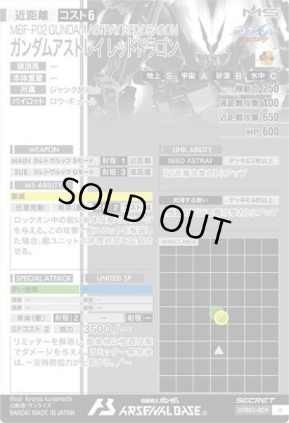 画像2: SEC 【シークレット】ガンダムアストレイ レッドドラゴン (2)