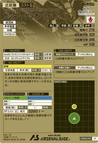 画像2: P 【UTレア】ガンダム・グシオンリベイク (2)